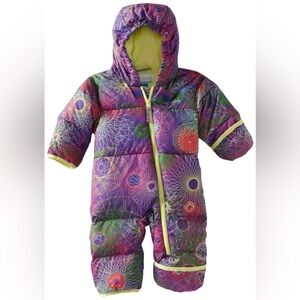 Columbia Infant Snuggly Bunny Bunting Snowsuit size 18 months